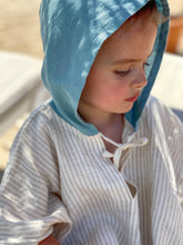 Загрузить изображение в средство просмотра галереи, Лляна пляжна дитяча накидка